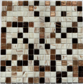 PIX 134 Мозаика Pixmosaic Прессованное стекло Pixmosaic 134 из стекла 20x20х4 31.6x31.6